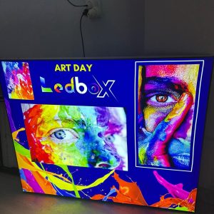 100x100 cm 8cm İç Mekan Lightbox