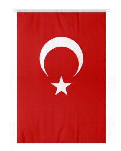 Türk bayrağı Alpaka - Görsel 3