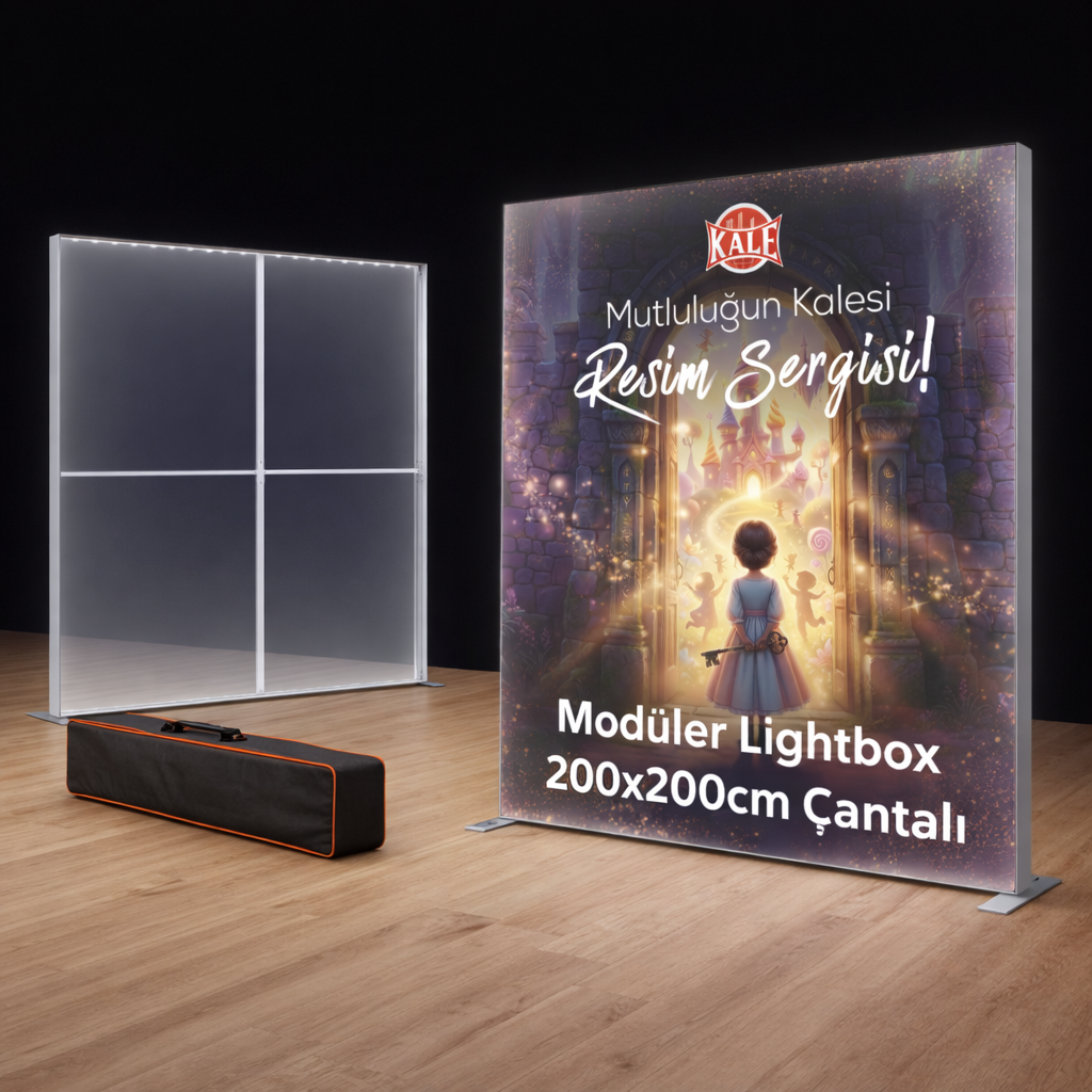 Işıklı Lightbox Stand - Görsel 7