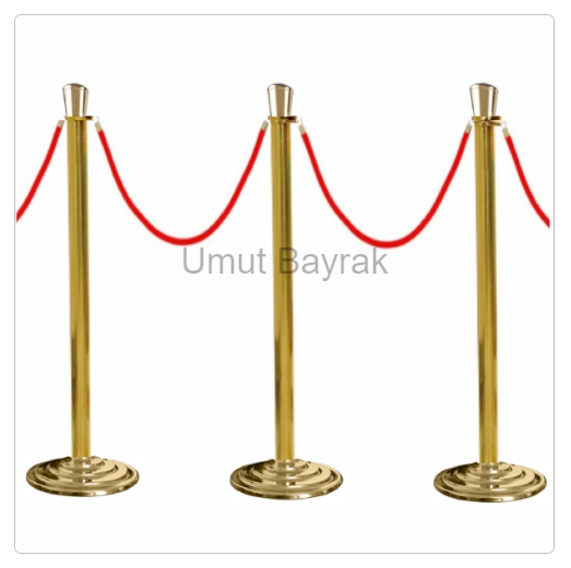 Sarı Renk Protokol Bariyeri Vip Okul Bariyeri