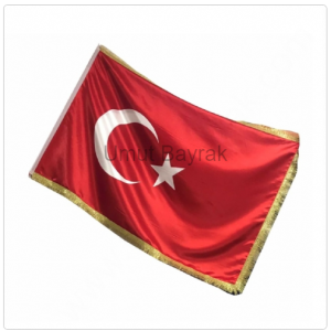 100x150 Saten Türk Makam Bayrağı​